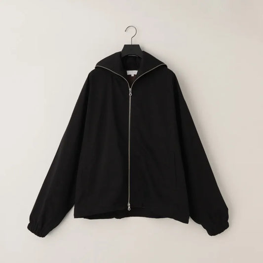KANEMASA PHIL. - 46G Solaro Zip Hoodie - BLACK BROWN