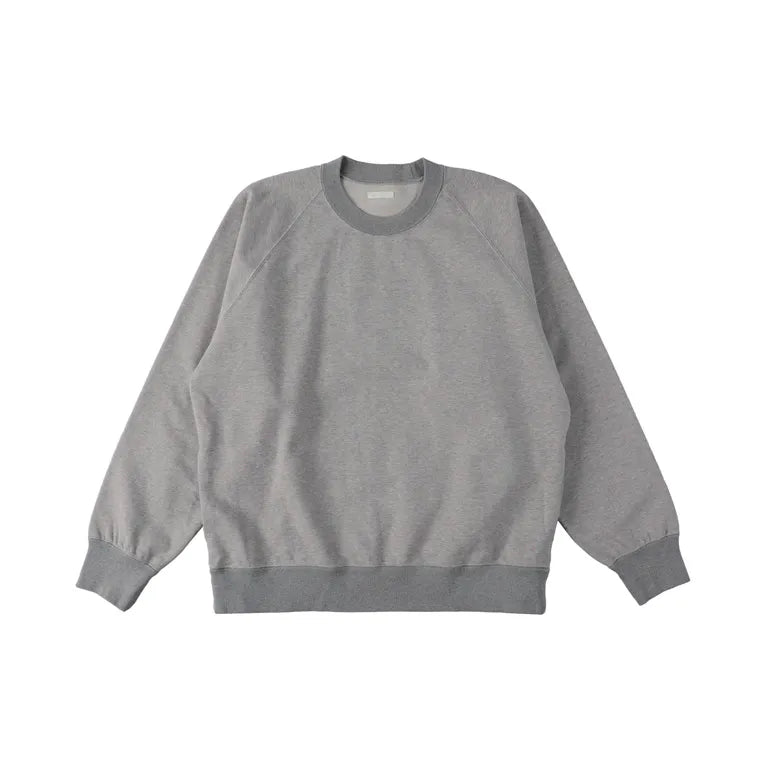 KANEMASA PHIL. - 36G Raglan Heather Pullover - GRAY DYE
