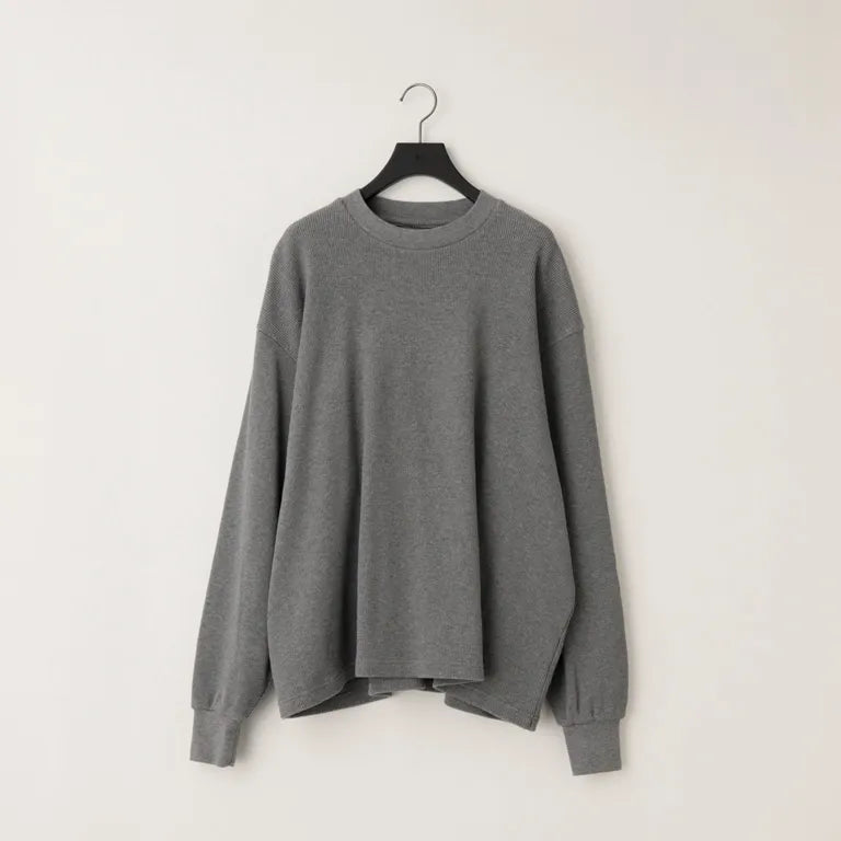 KANEMASA PHIL. - 18G Heather Waffle - CHARCOAL