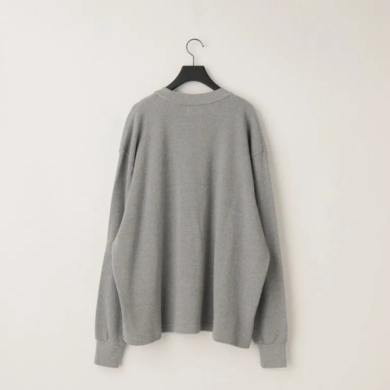 KANEMASA PHIL. - 18G Heather Waffle - GRAY