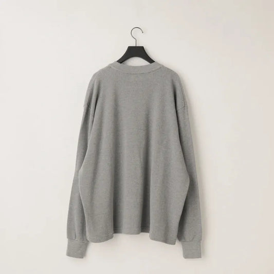 KANEMASA PHIL. - 18G Heather Waffle - GRAY