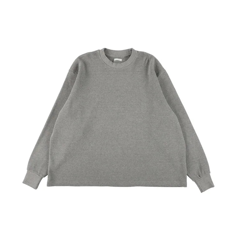 KANEMASA PHIL. - 18G Heather Waffle - GRAY