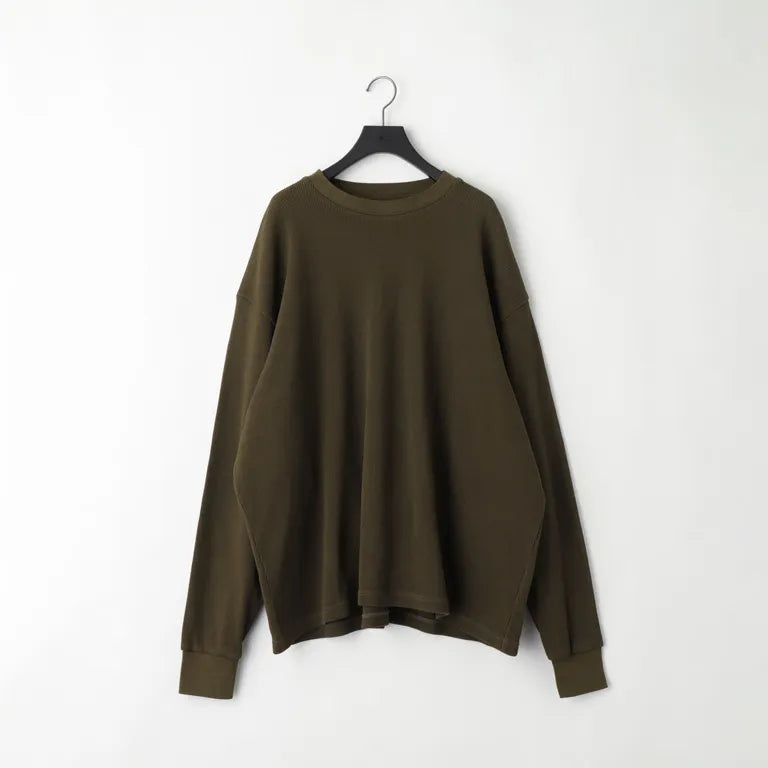 KANEMASA PHIL. - 18G Waffle - KHAKI sulfur dye