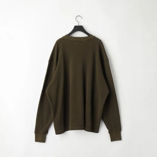 KANEMASA PHIL. - 18G Waffle - KHAKI sulfur dye