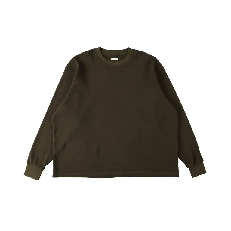 KANEMASA PHIL. - 18G Waffle - KHAKI sulfur dye