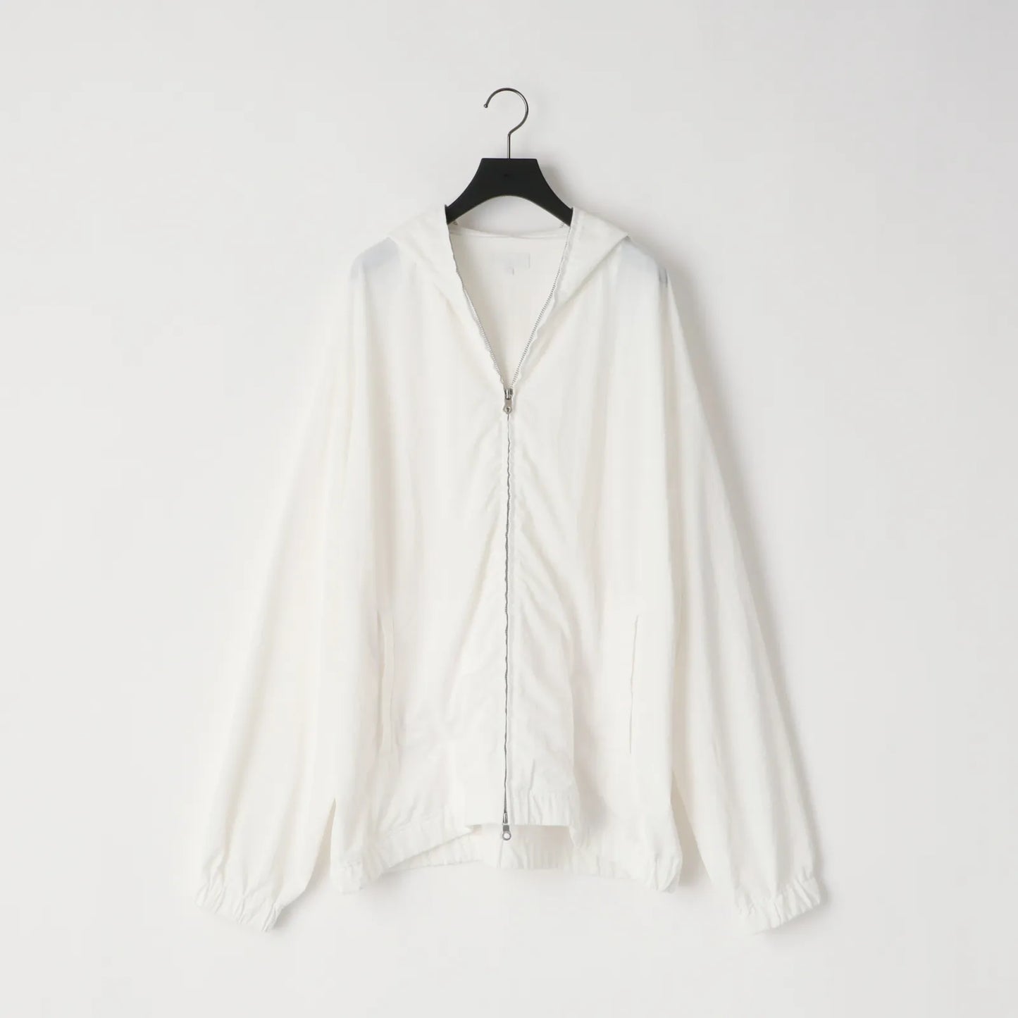 KANEMASA PHIL. - 36G Nylon Hoodie - WHITE DYE