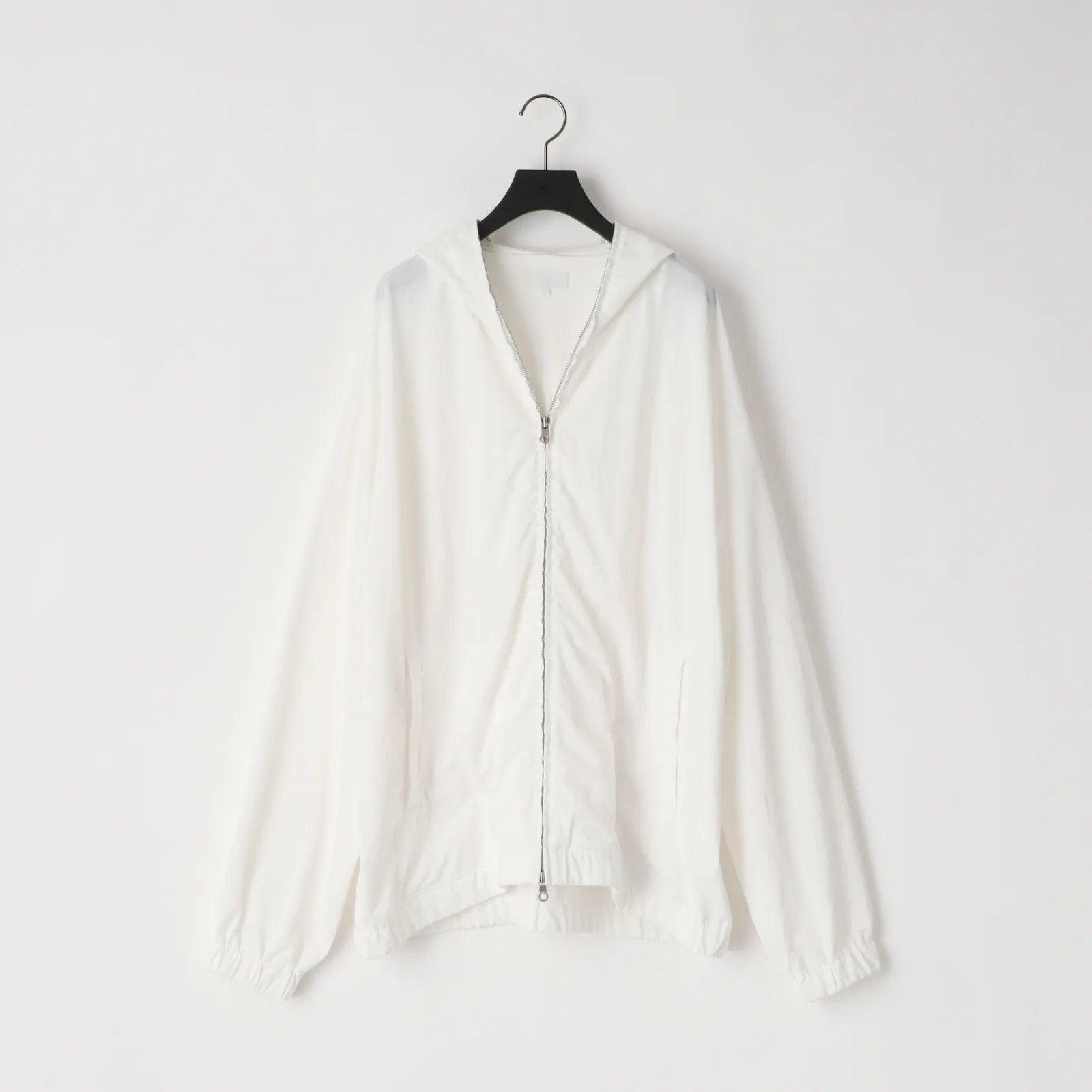 KANEMASA PHIL. - 36G Nylon Hoodie - WHITE DYE