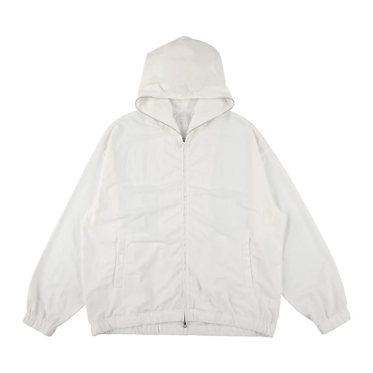KANEMASA PHIL. - 36G Nylon Hoodie - WHITE DYE