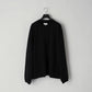 KANEMASA PHIL. - 28G Cupro Freedom Sleeve Pullover - BLACK