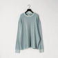 KANEMASA PHIL. - 18G Garment Dye Waffle - BLUE GREY PIGMENT