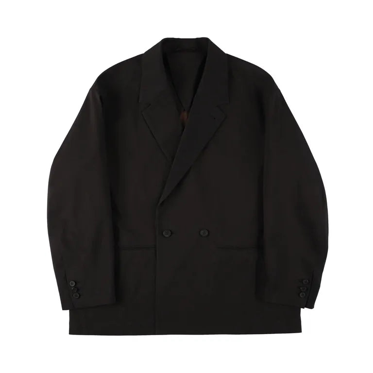 KANEMASA PHIL. - 46G Solaro Double Jacket - BLACK BROWN