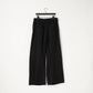KANEMASA PHIL. - 36G Draping Pants - 黑色硫化染