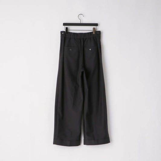 KANEMASA PHIL. - 46G SOLARO Gurkha Pants - CHARCOAL BLACK