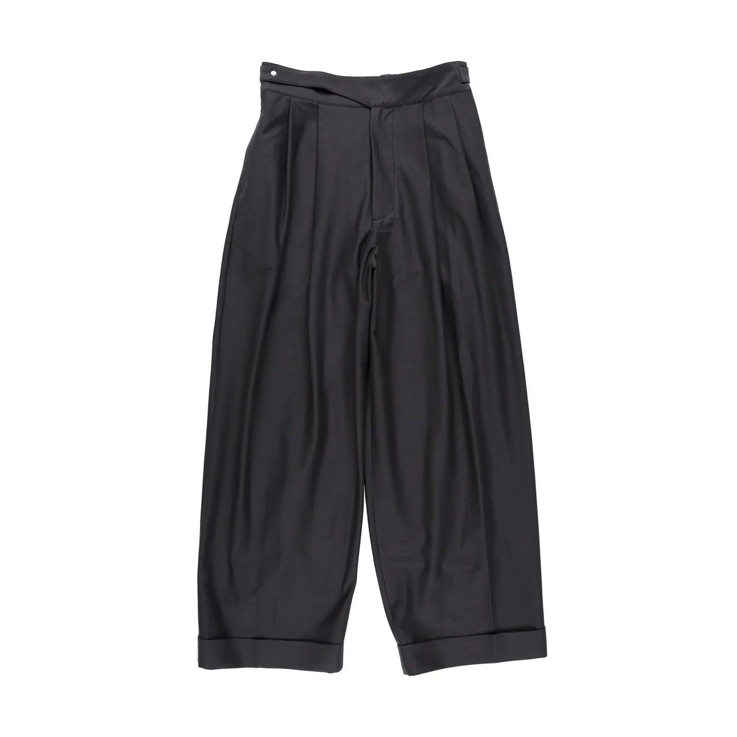 KANEMASA PHIL. - 46G SOLARO Gurkha Pants - CHARCOAL BLACK