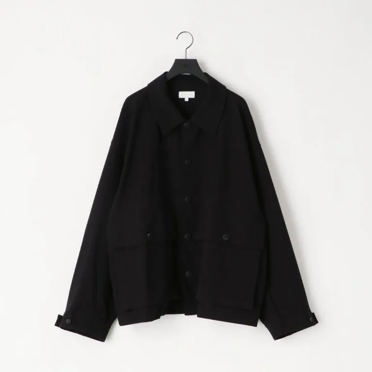 KANEMASA PHIL. - 28G High Twist Work Jacket - BLACK