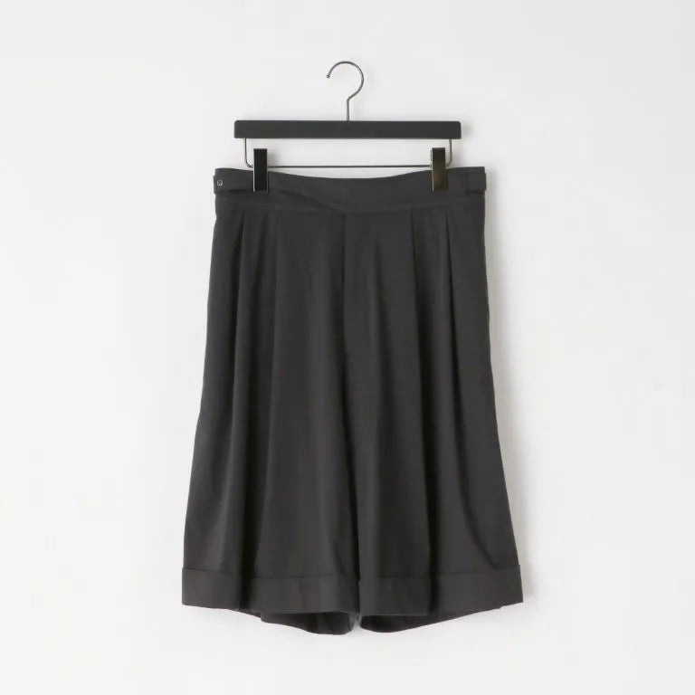 KANEAMSA PHIL. - 46G SOLARO Gurkha Shorts - CHARCOAL BLACK