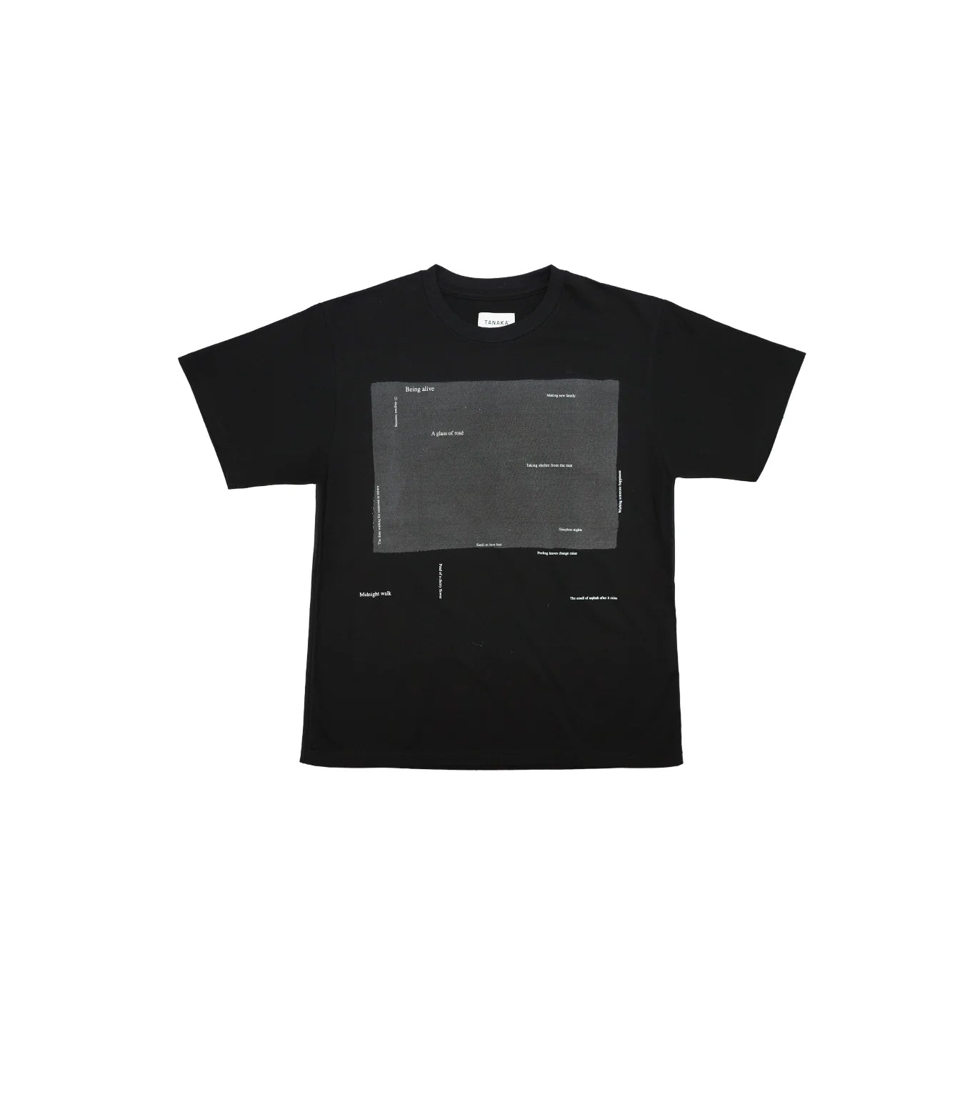 TANAKA - THE TEE - BLACK
