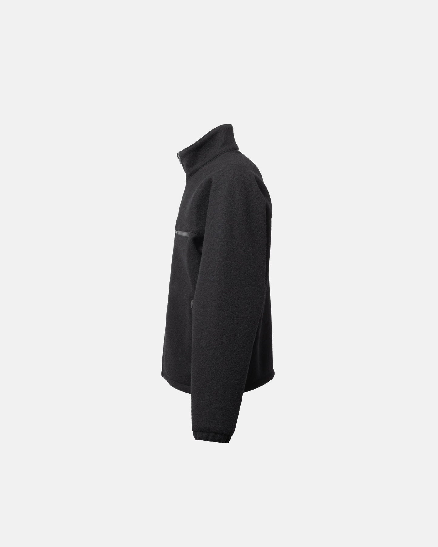 SimplyComplicated - WOOLSTORM SHORT BLOUSON - BLACK