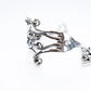 WAKAN SILVER SMITH - Double fork bracelet - SILVER