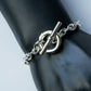 WAKAN SILVER SMITH - Hook connect bracelet (Small) - SILVER