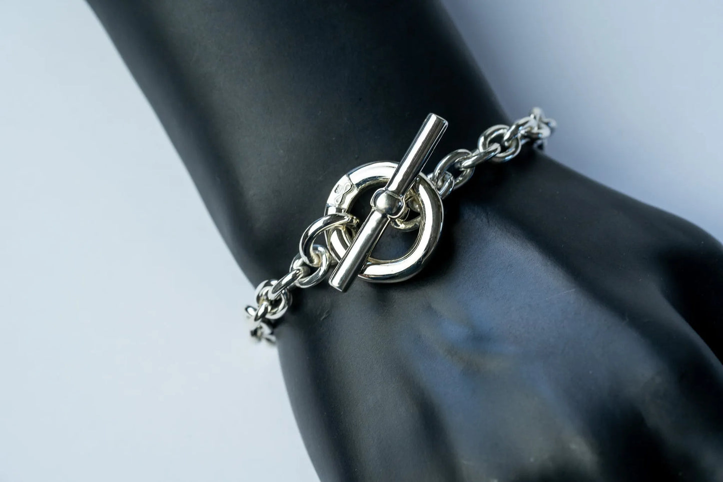 WAKAN SILVER SMITH - Hook connect bracelet (Small) - SILVER