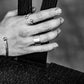 WAKAN SILVER SMITH - 12mm Matte ring  - SILVER