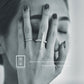 WAKAN SILVER SMITH - Breastplate Ring (Cross) - SILVER