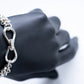 WAKAN SILVER SMITH - Horse bit bracelet L - SILVER