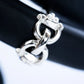 WAKAN SILVER SMITH - Horse bit ring - SILVER