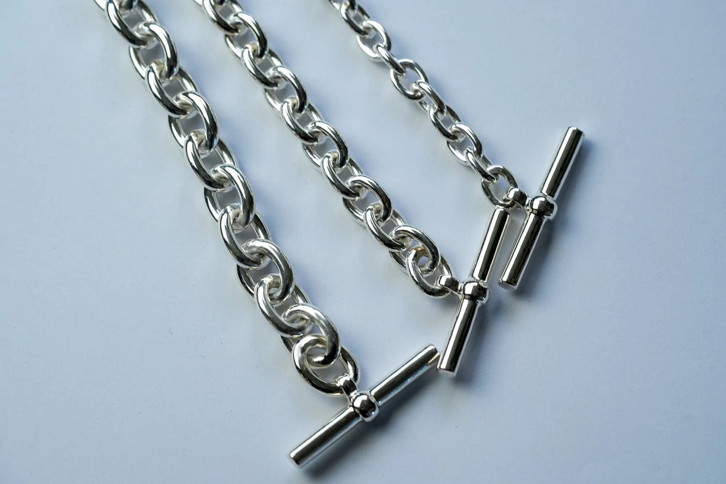 WAKAN SILVER SMITH - Hook connect bracelet (Medium) - SILVER