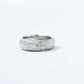 WAKAN SILVER SMITH - Arabesque half round ring M - SILVER