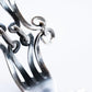 WAKAN SILVER SMITH - Double fork bracelet - SILVER