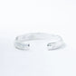 WAKAN SILVER SMITH - Arabesque bangle M - SILVER