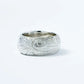 WAKAN SILVER SMITH - Arabesque half round ring L - SILVER