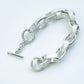 WAKAN SILVER SMITH - Arabesque Hopi chain bracelet - SILVER