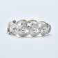 WAKAN SILVER SMITH - Spirit Horseshoe Bracelet (ALL beads) - SILVER