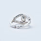 WAKAN SILVER SMITH - Breastplate Ring (Eye of Truth) - SILVER
