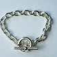 WAKAN SILVER SMITH - Hook connect bracelet (Medium) - SILVER