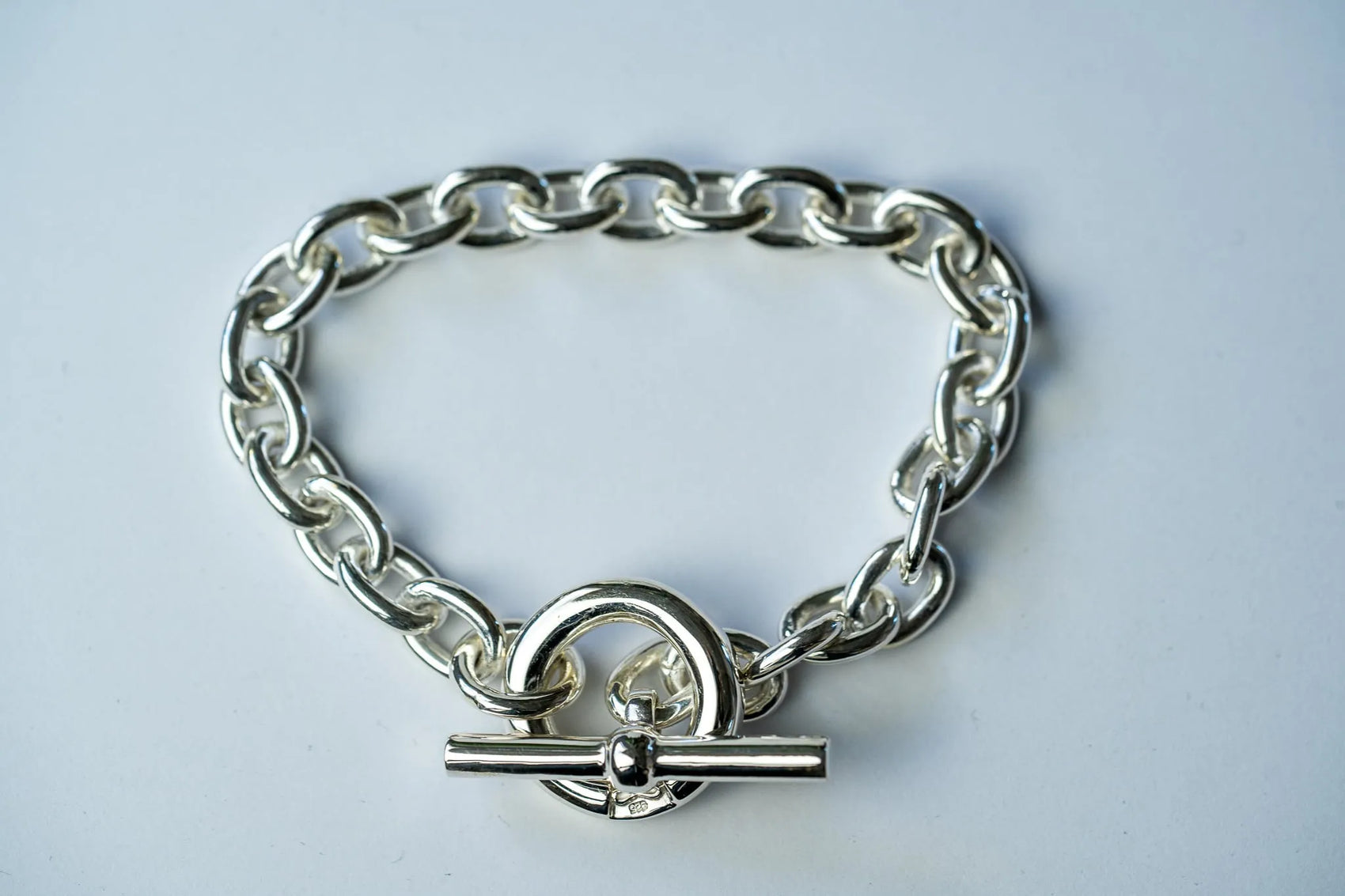 WAKAN SILVER SMITH - Hook connect bracelet (Medium) - SILVER