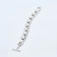 WAKAN SILVER SMITH - Spirit Horseshoe Bracelet (ALL beads) - SILVER