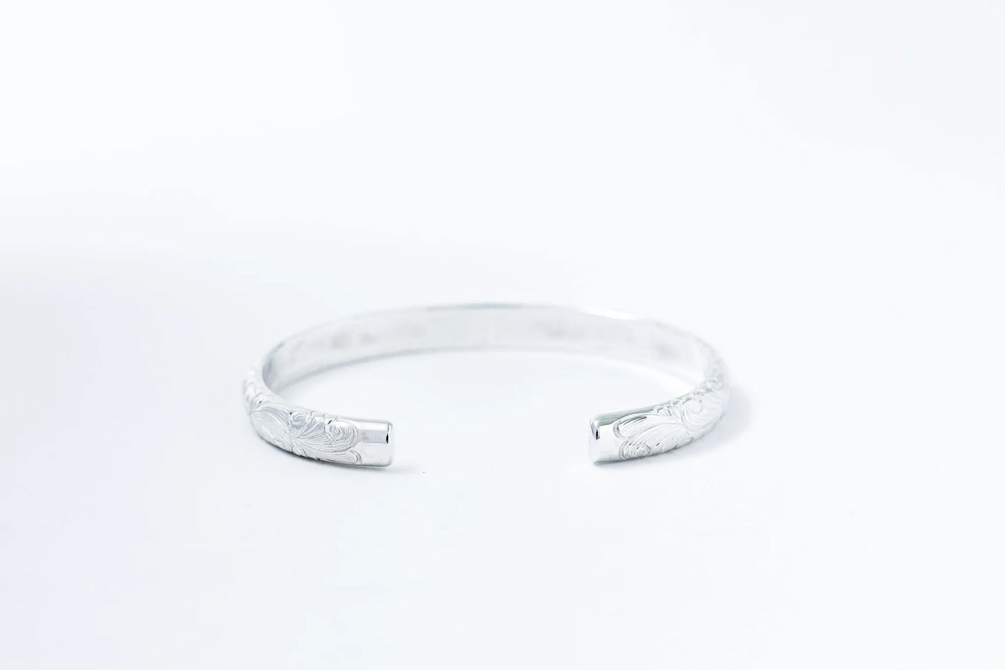 WAKAN SILVER SMITH - Arabesque bangle S - SILVER